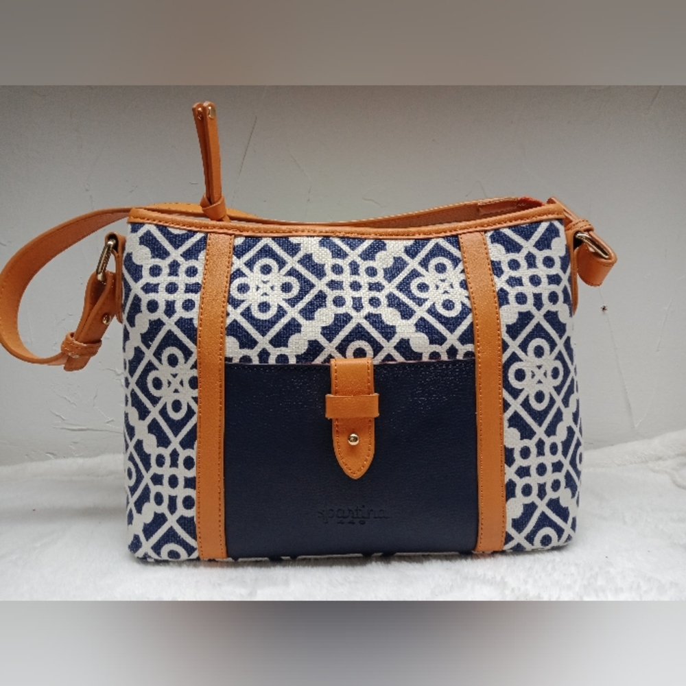 Spartina 449 Leather Shoulder Bag.